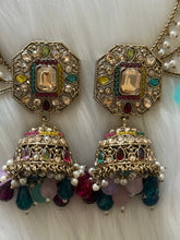 Bahubali Multi-color Earrings