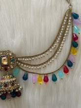 Bahubali Multi-color Earrings