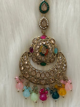 Bahubali Earrings with Tikka Set