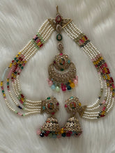 Beautiful Bahubali Earrings with Tikka