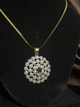 Cubic Zirconia AD Pendant Set