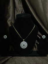 Cubic Zirconia AD Pendant Set