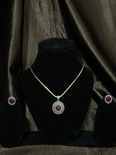 CZs AD Pendant Chain