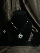 CZs AD Pendant Chain