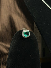 Minimalist CZs AD pendant locket set