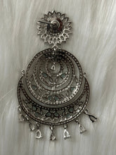 Beautiful AD Earrings with Tikka Set