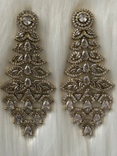 Kundan AD Earrings Set