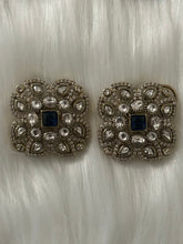 Kundan AD Earrings Set