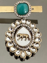 Sabhyasachi Kundan inspired tropical Earrings | Sabyasachi Jewelry | Lion/Tiger Earring