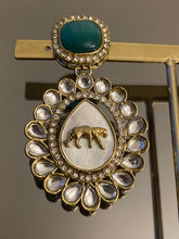 Sabhyasachi Kundan inspired tropical Earrings | Sabyasachi Jewelry | Lion/Tiger Earring