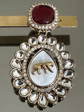 Sabhyasachi Kundan inspired tropical Earrings | Sabyasachi Jewelry | Lion/Tiger Earring