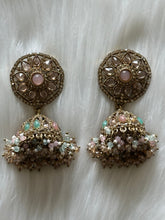 Kundan Polki Earrings Set