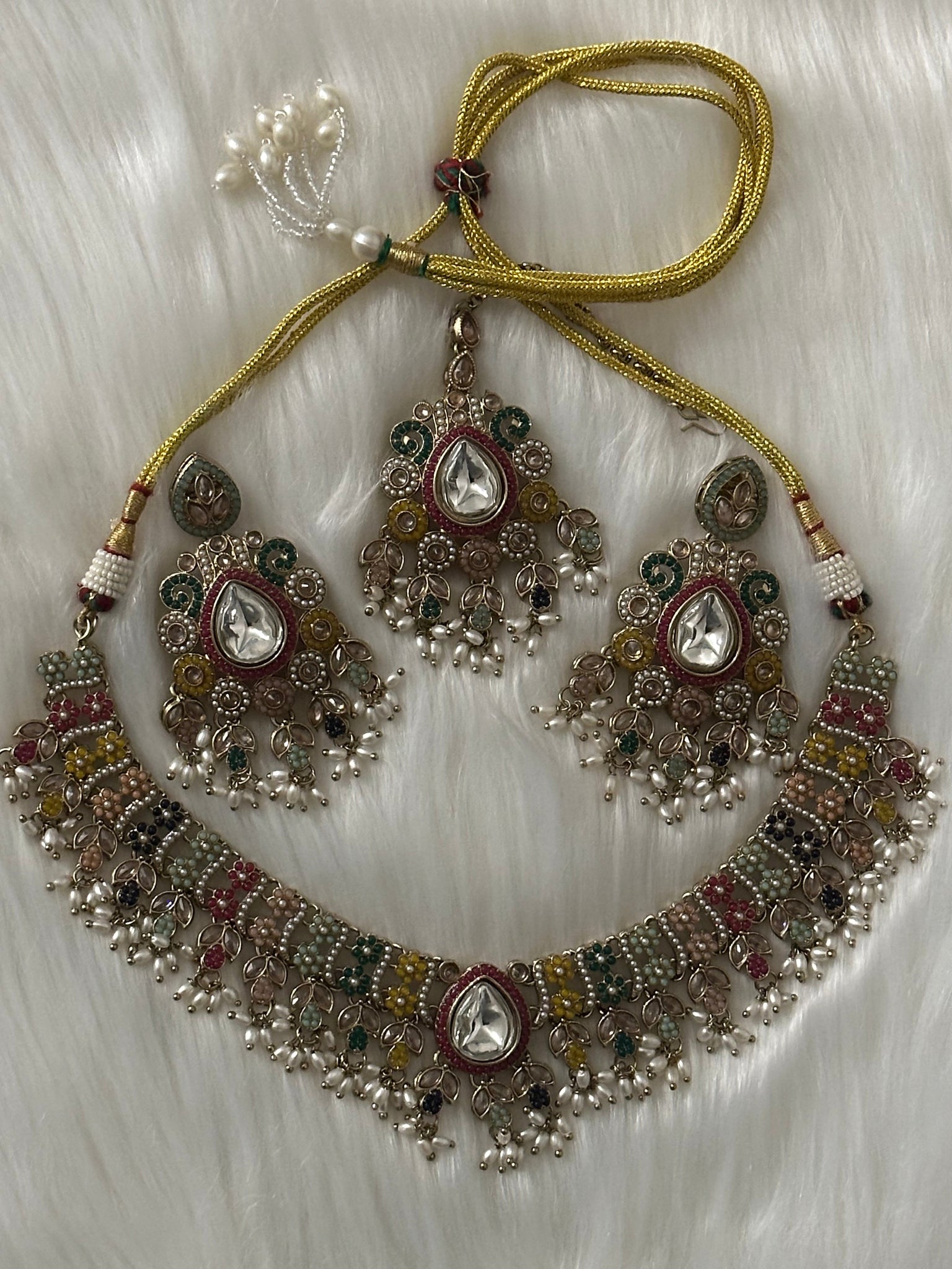 Kundan Polki  Necklace Set