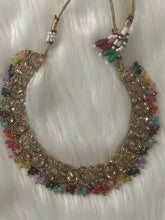 Beautiful Kundan Multi-color Necklace Set