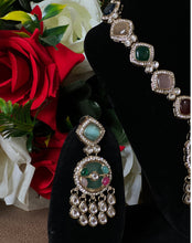 Sabyasachi-Inspired Victorian Zirconium Kundan Moissanite Statement Jewelry Set