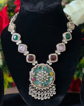 Sabyasachi-Inspired Victorian Zirconium Kundan Moissanite Statement Jewelry Set