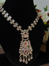Sabyasachi Inspired Premium Quality Victorian Antique Moissanite CZ Kundan Doublet Diamond Necklace Unique Long Jewelry Set