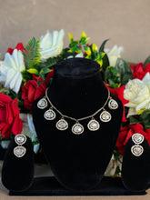 Silver Gold  Necklace Set