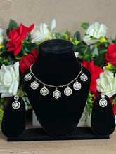 Silver Gold  Necklace Set